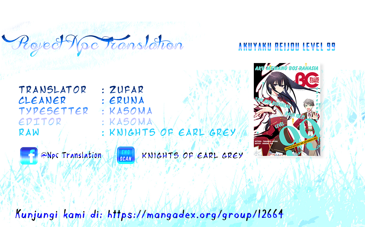 Akuyaku Reijou Reberu 99 Chapter 04 Bahasa Indonesia